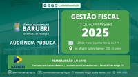 Audiência pública avalia despesas e investimentos da Prefeitura