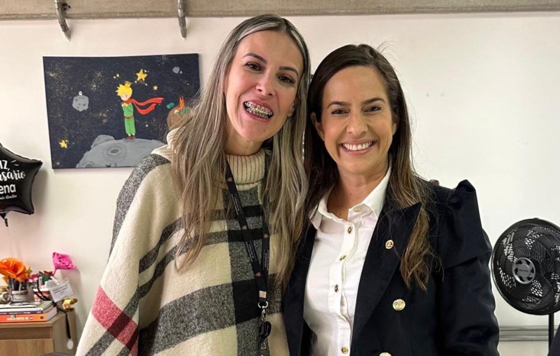 DEPUTADA CAMILA GODÓI ANUNCIA RECURSOS PARA ESCOLAS ESTADUAIS DE ITAPEVI