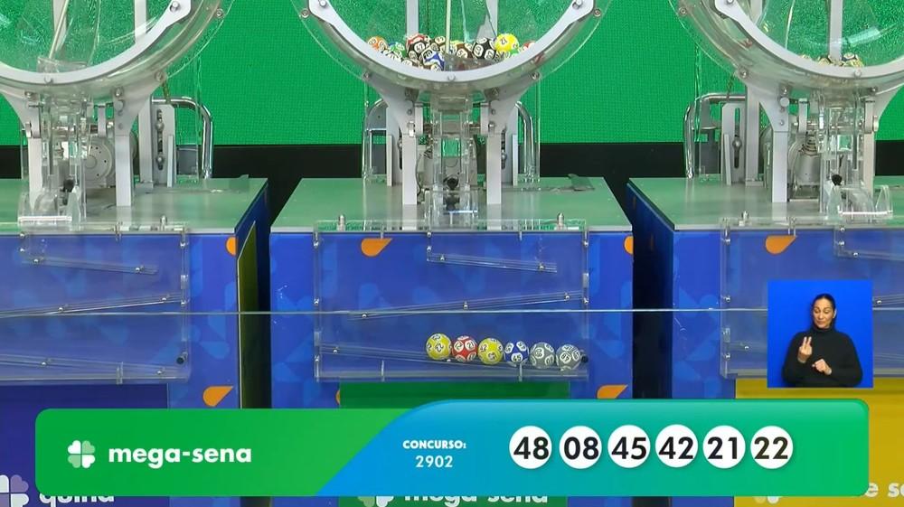 Mega-Sena, concurso 2.902: prêmio acumula e vai a R$ 65 milhões