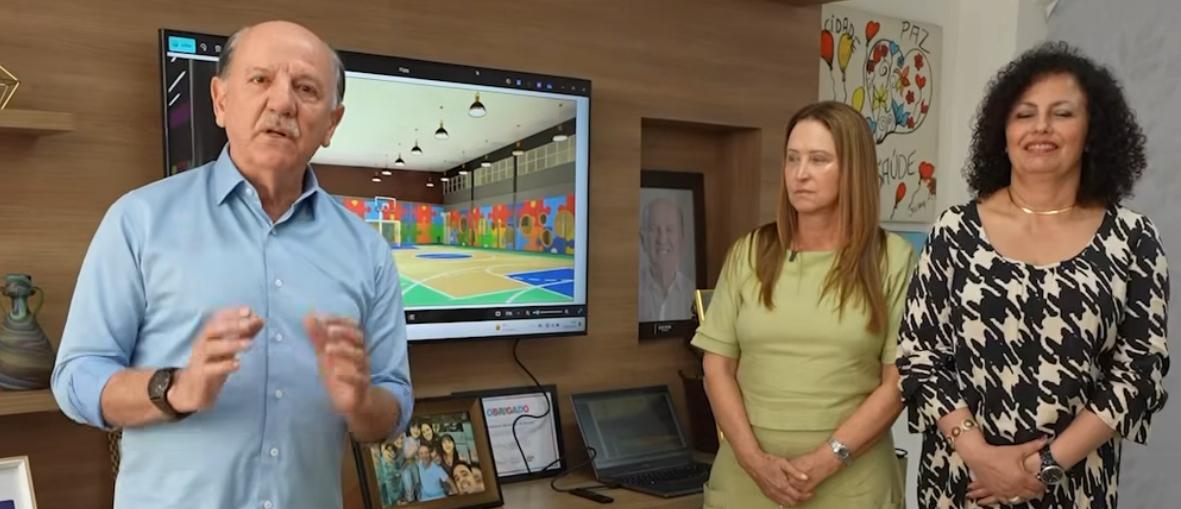 Ao lado da Primeira Dama, Damaris e da Vice-Prefeita, Doutora Cláudia, o Prefeito de Barueri, Beto Piteri, lançou o Novo Centro de Referência do Autismo