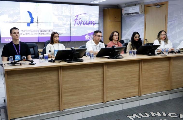 Semana Municipal da Saúde Mental do Servidor tem início com fórum sobre bem-estar e autocuidado