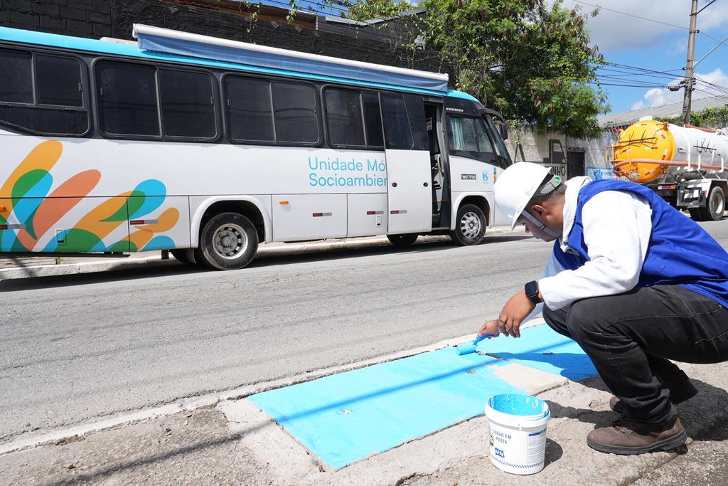 A ação é uma parceria entre a Prefeitura de Barueri, a Sabesp e o Consórcio Telar/Augusto Velloso/VAD, dentro do projeto Integra Tietê