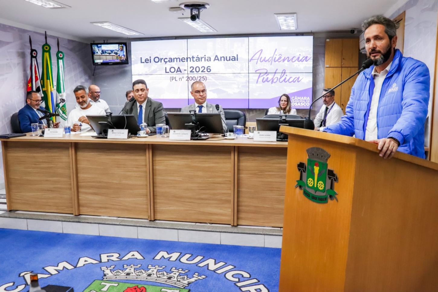 Audiência da LOA destaca maior orçamento da história de Osasco