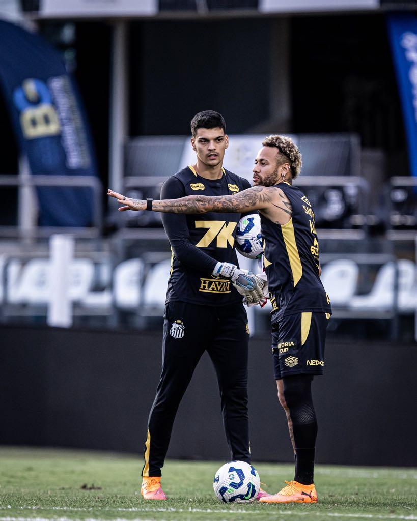 Escalação do Santos: Neymar treina e vai para o jogo contra o Sport