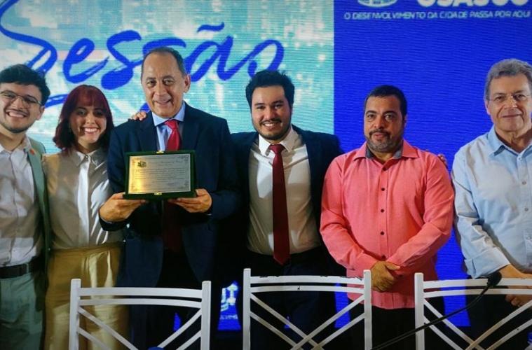 Ex-vereador e deputado federal João Paulo Cunha recebe Cartão de Prata