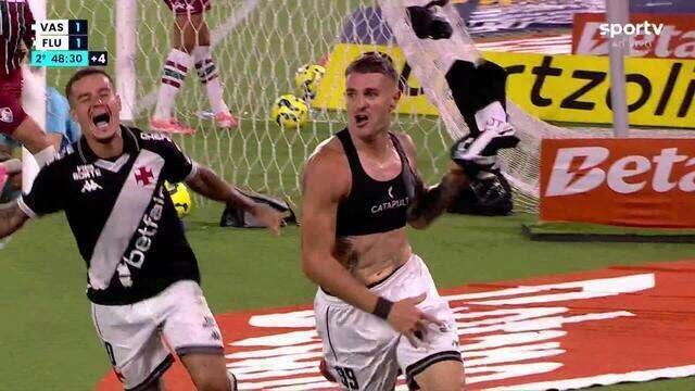 Vasco vira sobre o Fluminense no fim e sai em vantagem na semifinal da Copa do Brasil