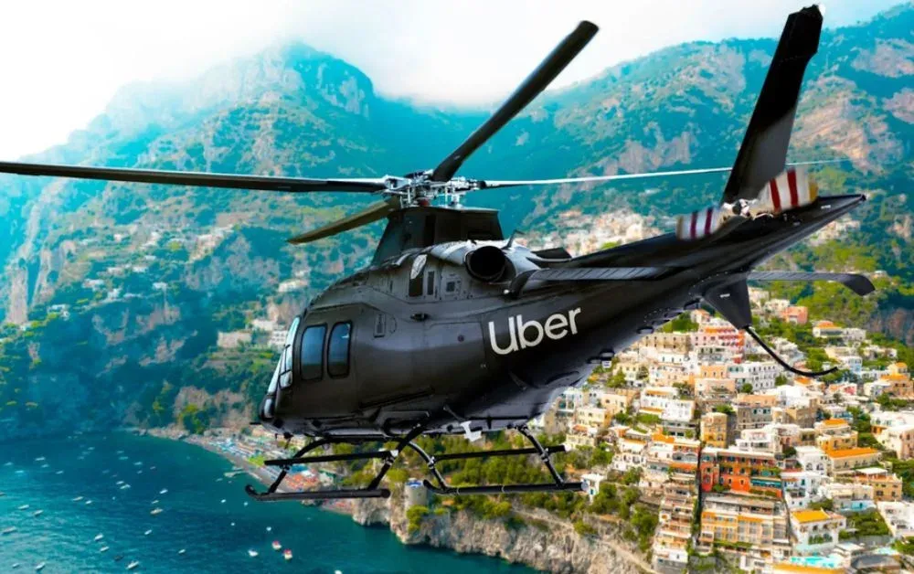 Uber de helicóptero: nova categoria chega ao aplicativo e promete agilizar viagens aéreas em 2026