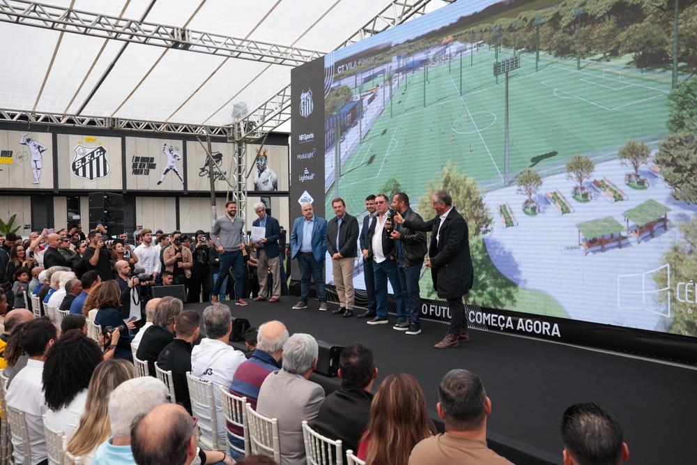 MP abre inquérito para analisar projeto de novo CT do Santos anunciado por pai de Neymar