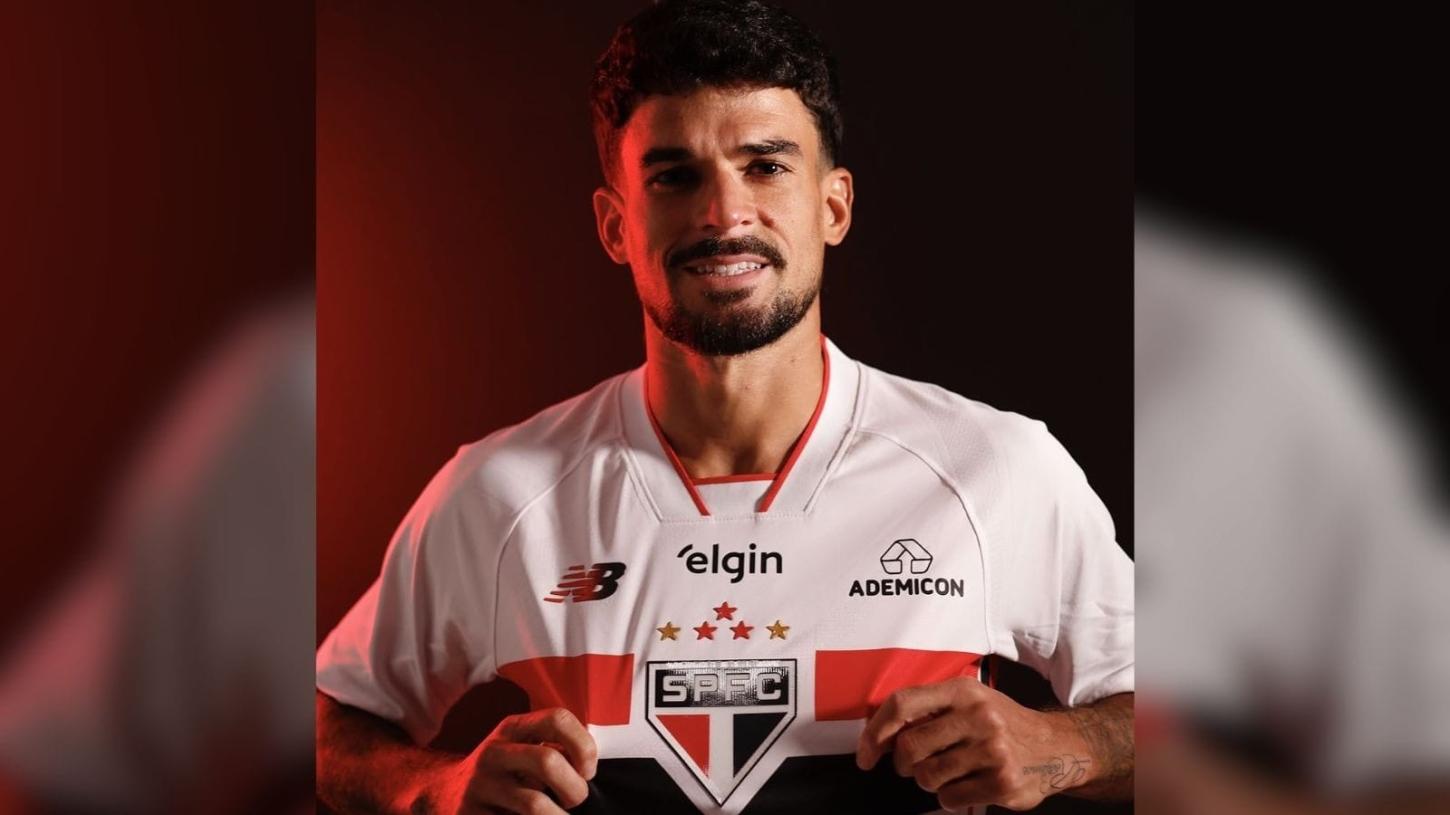 São Paulo anuncia a contratação de Cauly, emprestado pelo Bahia