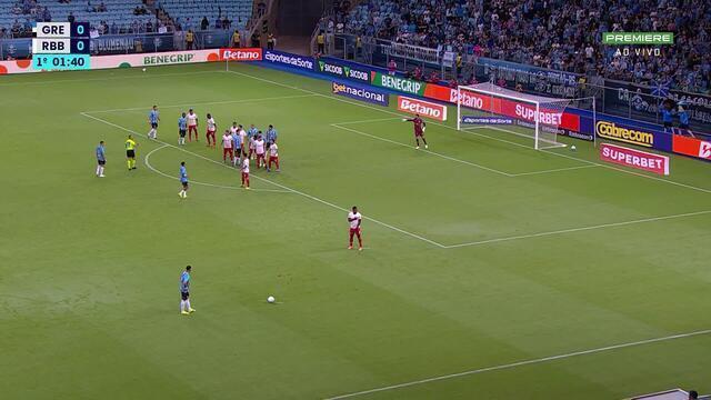 Grêmio sai na frente, mas Bragantino busca empate na Arena