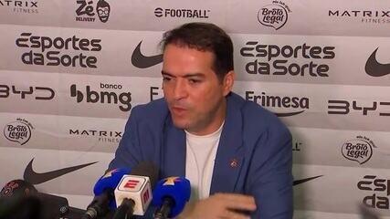 Presidente do Corinthians barra venda de André ao Milan após repercussão e críticas de Dorival
