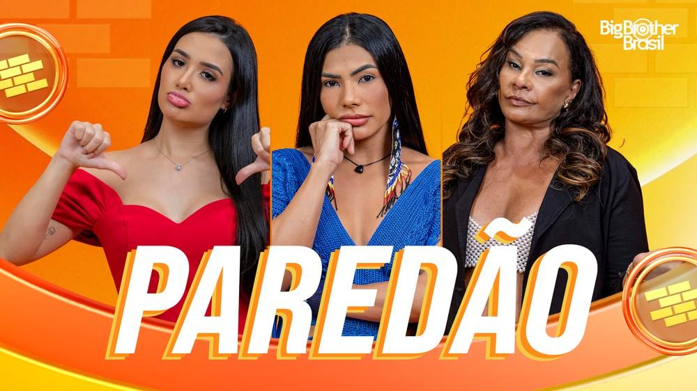 Quem está no 12° Paredão do BBB 26? Jordana, Marciele e Solange Couto formam a berlinda