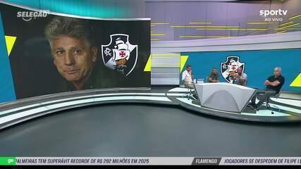 Vasco anuncia a contratação de Renato Gaúcho