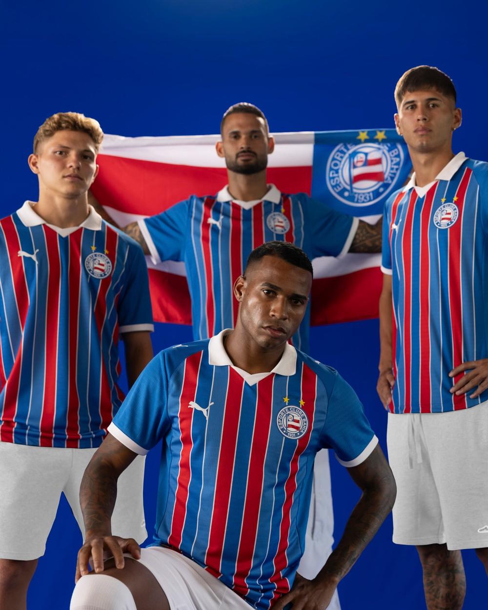Do povo um clamor: com gola polo e homenagem, Bahia lança camisa 2 para 2026
