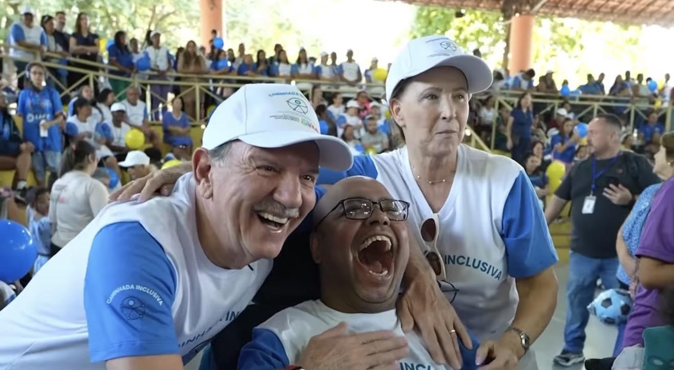 Prefeito de Barueri Beto Piteri participou da Caminhada Inclusiva