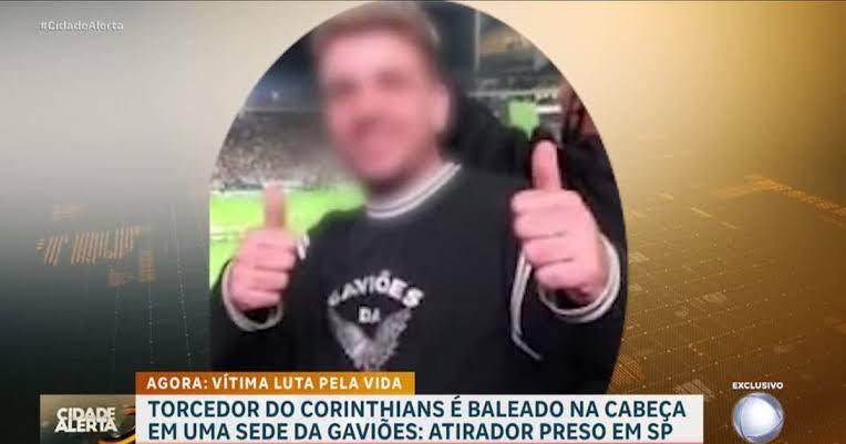 Torcedor do Corinthians é baleado na cabeça em uma sede da Gaviões da Fiel