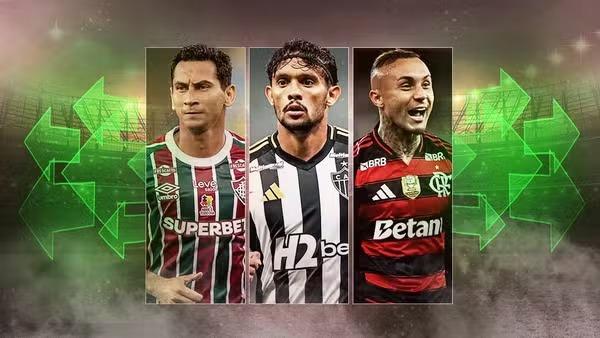 Cebolinha, Scarpa, Ganso... veja lista de jogadores que ainda podem se transferir para outros times da Série A