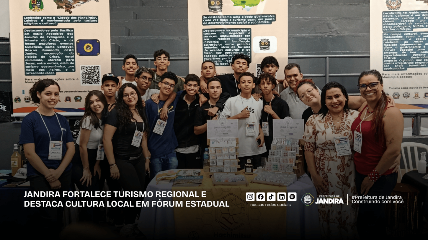 Jandira fortalece turismo regional e destaca cultura local em fórum estadual