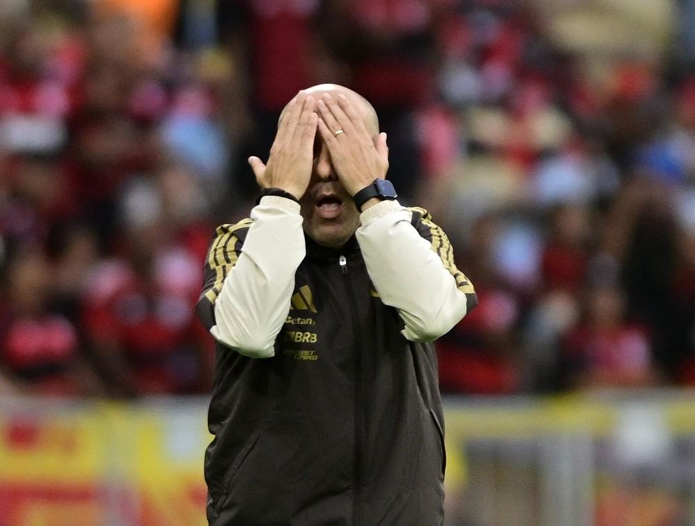 Jardim lamenta empate do Flamengo contra o Vasco após abrir vantagem: 