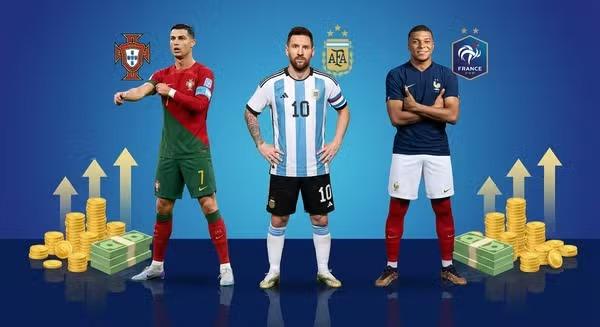 Confira a lista de jogadores mais bem pagos da Copa do Mundo de 2026