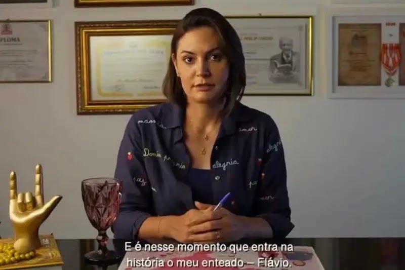 Michelle abre guerra nas redes contra Flávio Bolsonaro e tenta influenciar decisão do PL no Ceará: 'Me tratam como idiota'