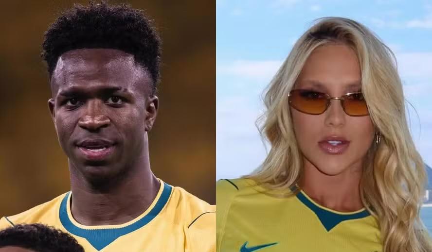 Vini Jr. se pronuncia sobre xingamentos a Virginia em amistoso do Brasil contra o Panamá