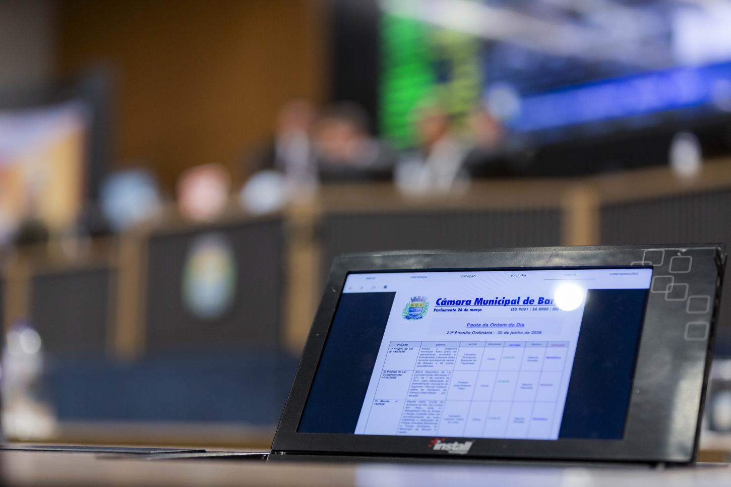 Câmara encerra semestre com 46 projetos analisados