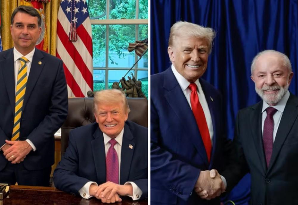 Datafolha: 52% acreditam que Trump quer ajudar Flávio Bolsonaro com tarifaço