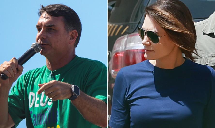 Michelle Bolsonaro rejeita qualquer possibilidade de apoiar campanha de Flávio