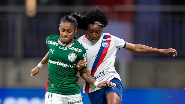 Bahia e Palmeiras empatam na ida das quartas do Brasileirão Feminino