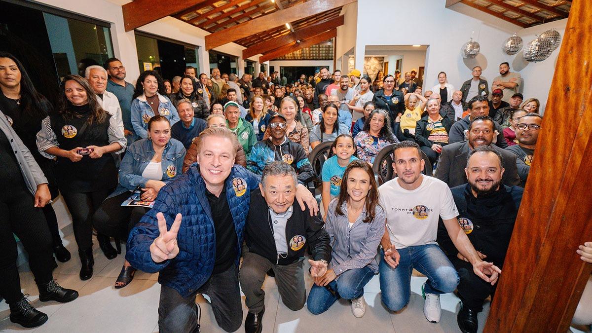 Igor Soares e Bruna Furlan anunciam recursos para revitalização do Figueirão, em Jandira