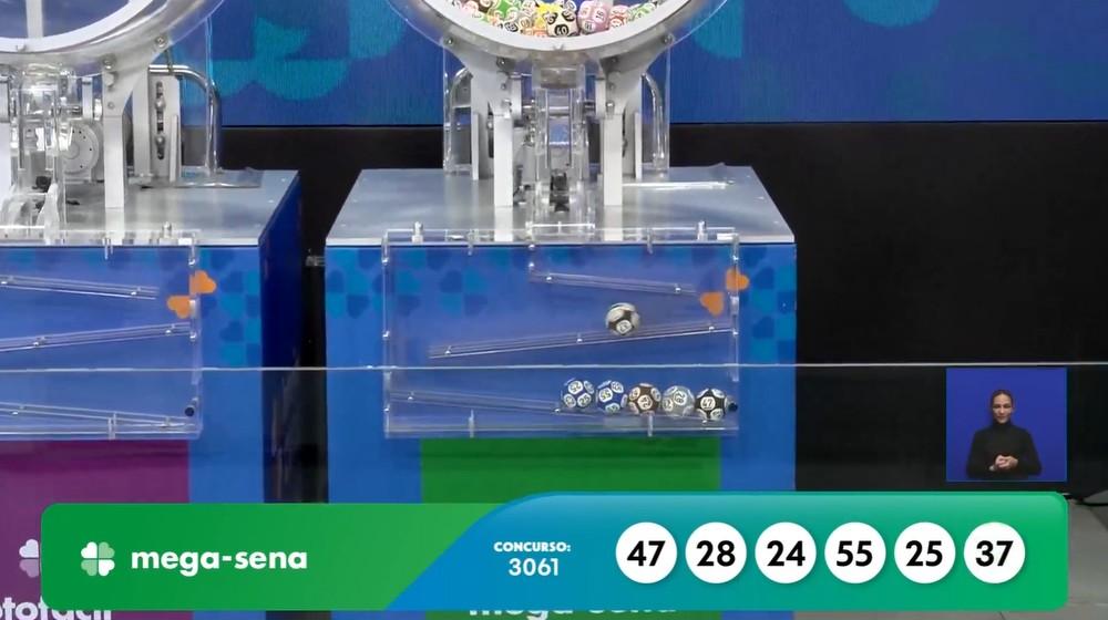 Mega-Sena 3061 acumula e prêmio vai a R$ 38 milhões; confira os números sorteados