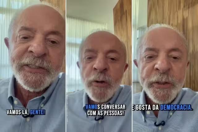 Nas redes sociais, Lula convoca apoiadores a irem às ruas impedir 'retrocesso' no país