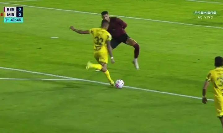 Com um jogador a menos, Mirassol arranca empate com Bragantino pelo Brasileirão