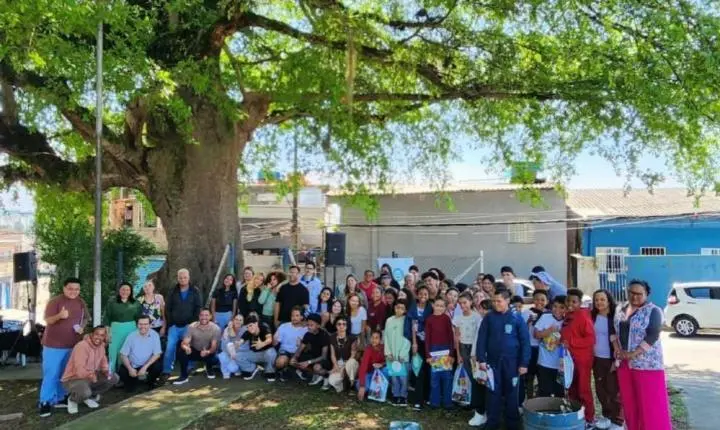 Jandira celebra o Dia da Árvore com atividades de conscientização ambiental na Praça do Figueirão