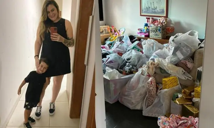 Mãe arrecada brinquedos em homenagem ao filho que morreu aos 3 anos: ‘Transformar a saudade em solidariedade’