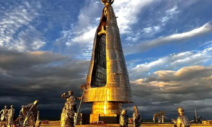 Maior que o Cristo Redentor e com mais de 1 milhão de visitas: veja como é a estátua gigante de Nossa Senhora Aparecida no interior de SP