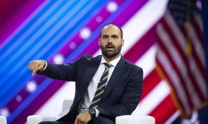 Ministério da Justiça demite Eduardo Bolsonaro de cargo na Polícia Federal