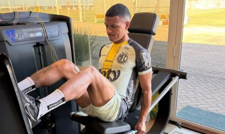 Negueba inicia nova fase de recuperação no Mirassol seis meses após lesão: “Muito feliz”