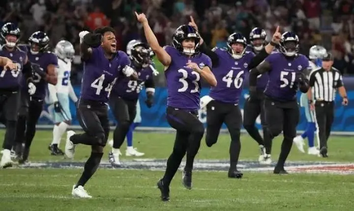 NFL no Rio: kicker dos Ravens explica comemoração de Cristiano Ronaldo depois de chute heroico