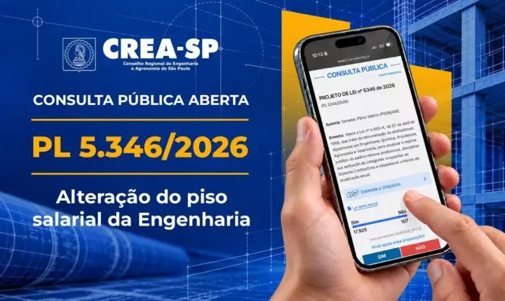 Projeto de Lei que atualiza regras do piso salarial está em consulta pública